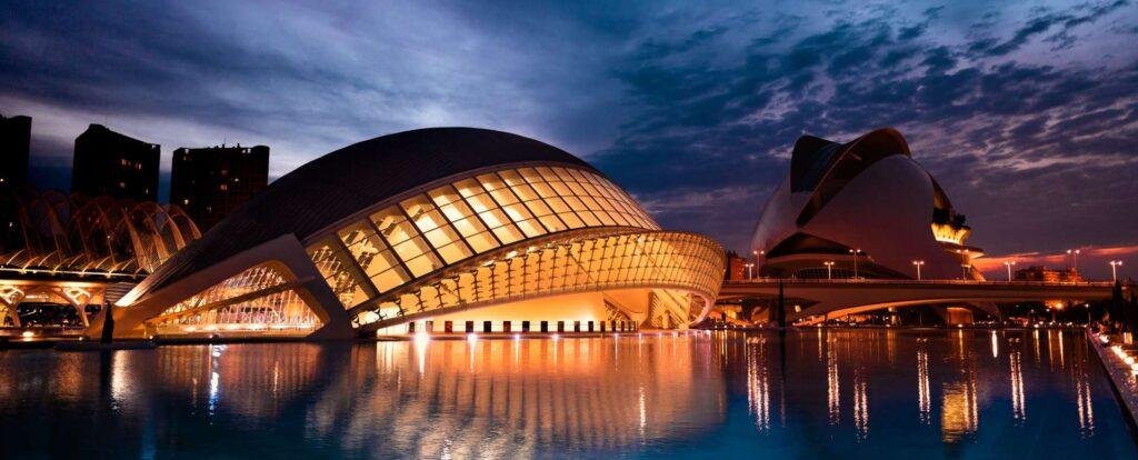 Valencia by night