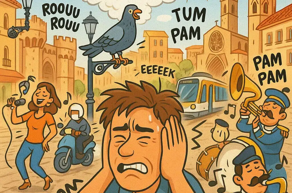 Valencia: 50 shades of noise