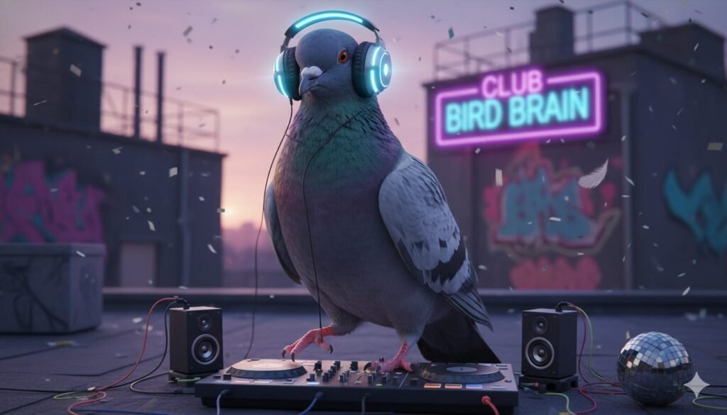 Dj pigeon
