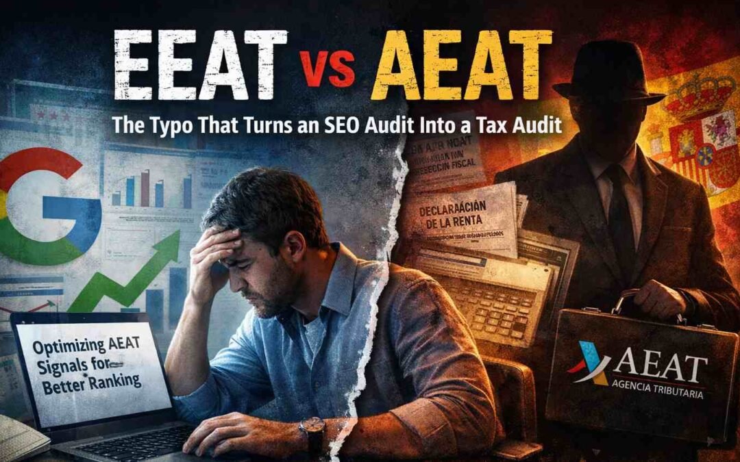 EEAT vs AEAT. The Typo That Turns an SEO Audit Into a Tax Audit